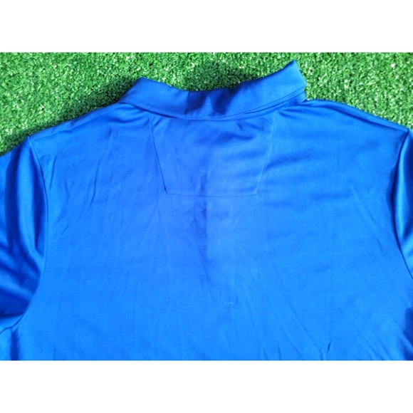 ANTIGUA Large Golf Shirt Desert Dry Extra Light Polyester Blue Knit NEW NWT - Picture 5 of 8